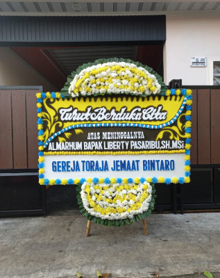 Papan Bunga Duka di Kendari Caddi