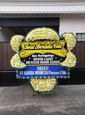 Papan Bunga Duka di Kendari Caddi
