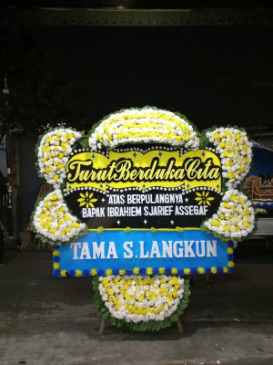 Papan Bunga Duka di Kendari Caddi